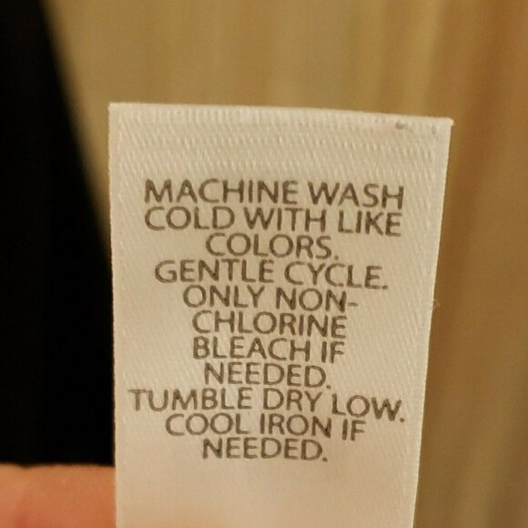 J.jill Rayon Spandex Layered Black Dress Small - Picture 7 of 8